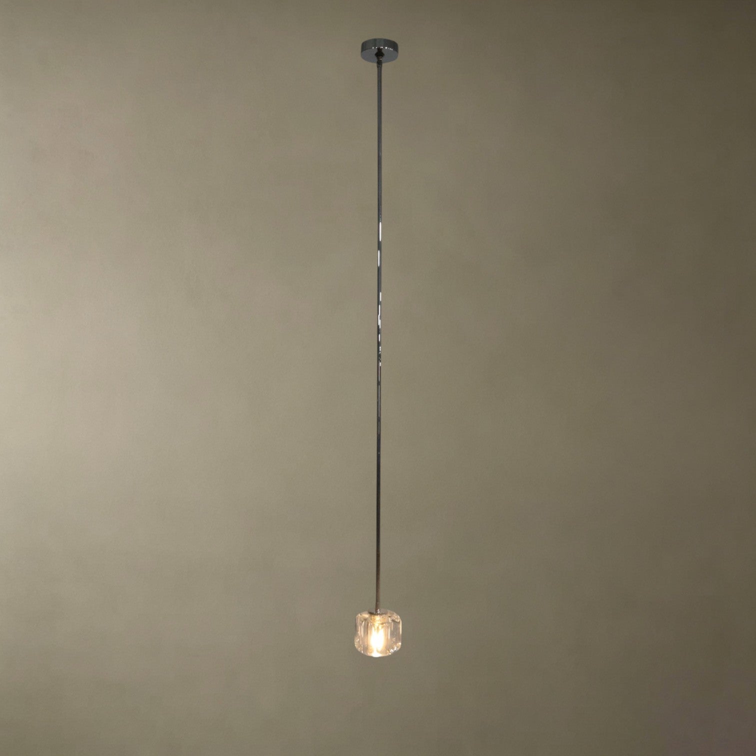 Crystal Column Pendant Light