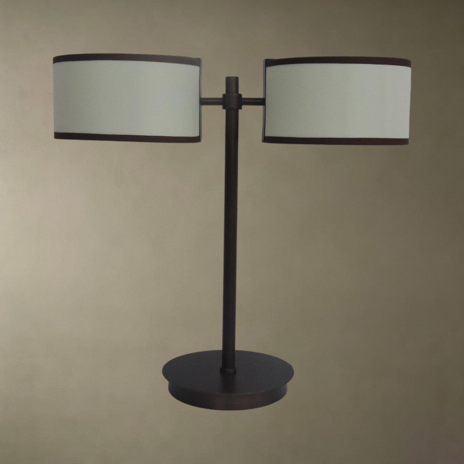 Modern Desk Lamp with Double Shades
