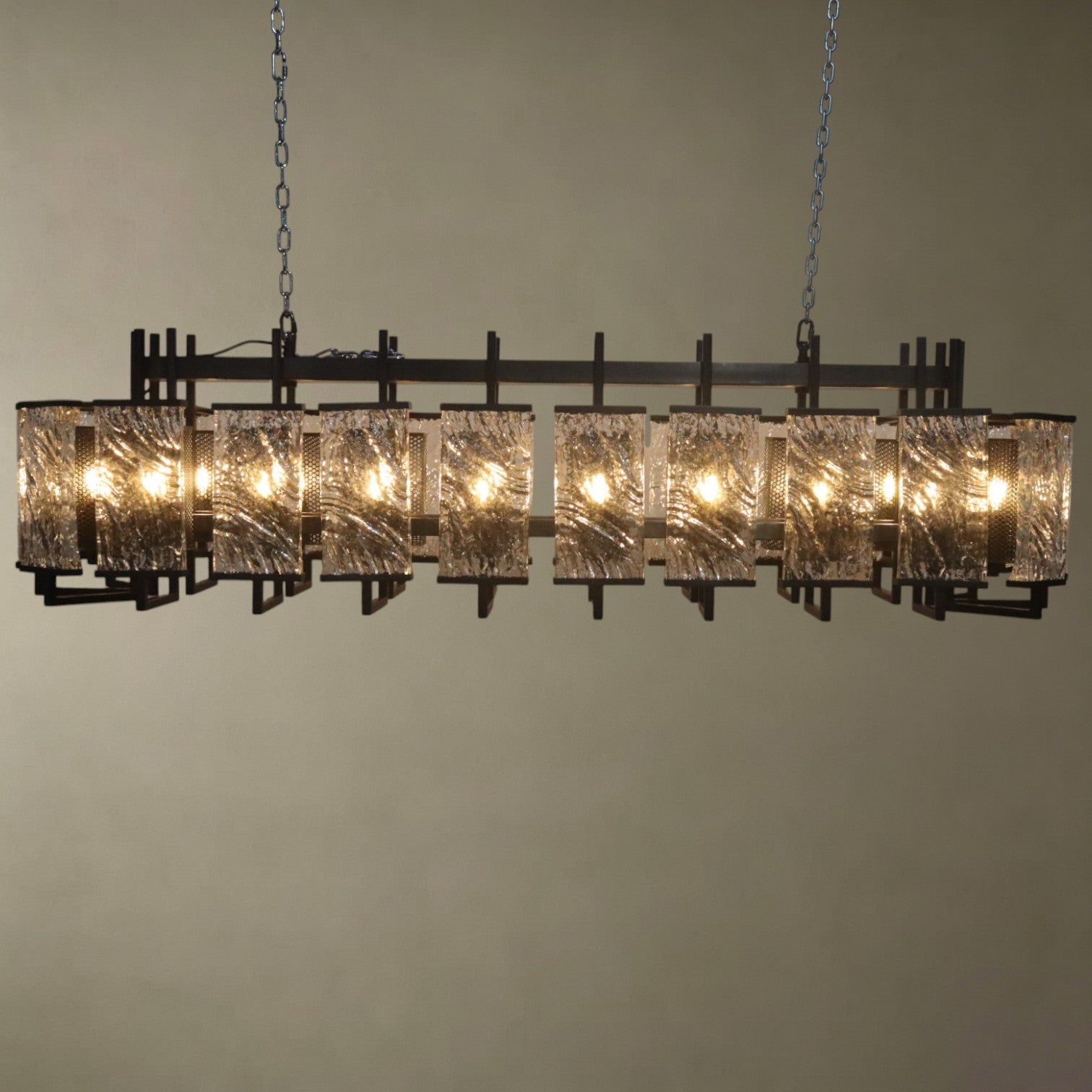 Crystal Bar Chandelier