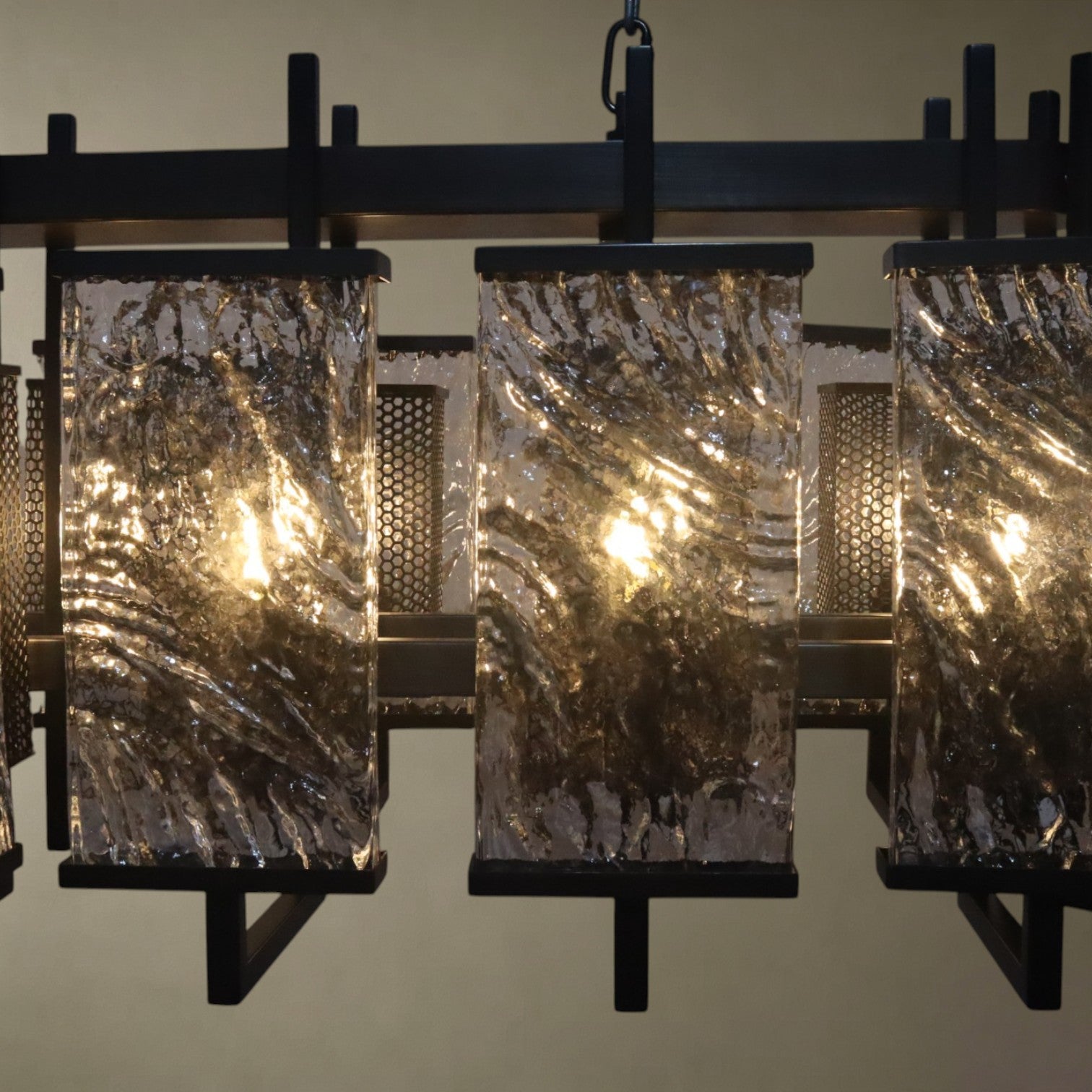 Crystal Bar Chandelier