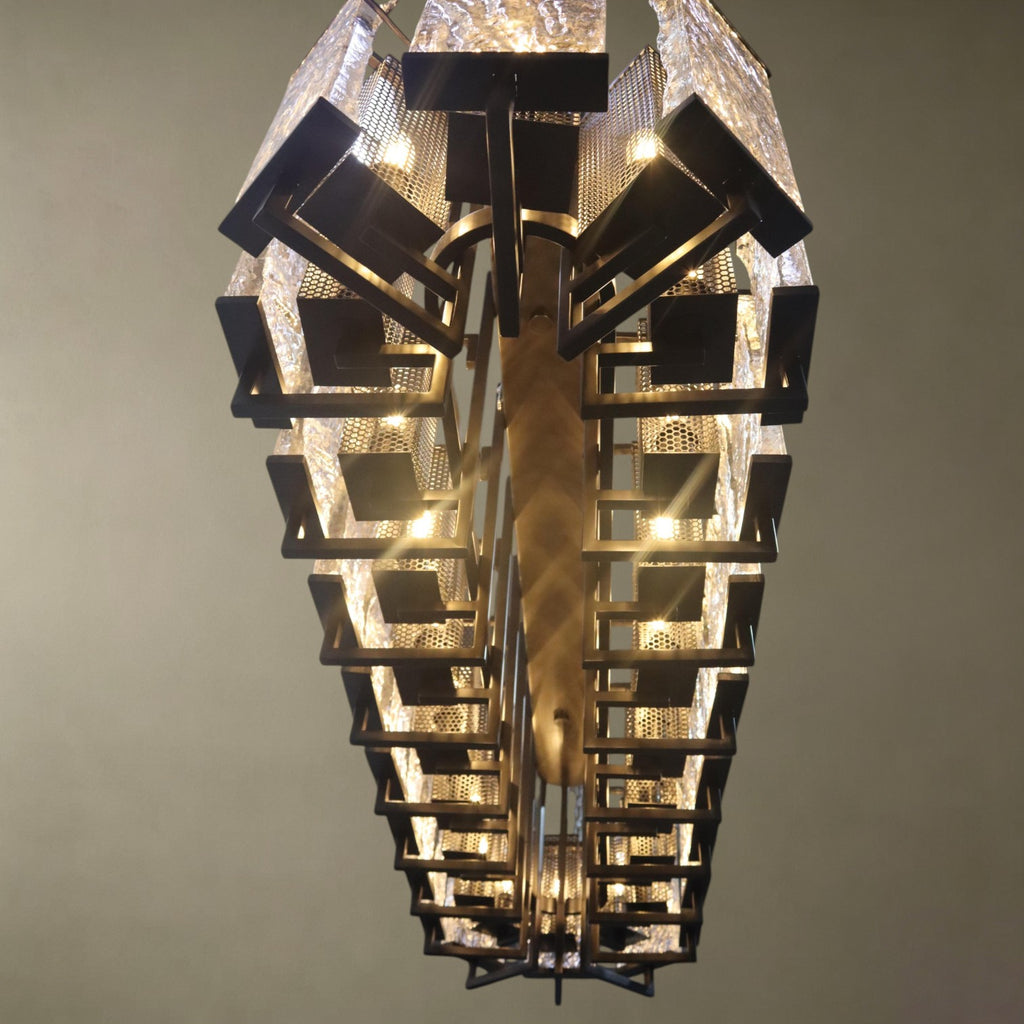 Crystal Bar Chandelier