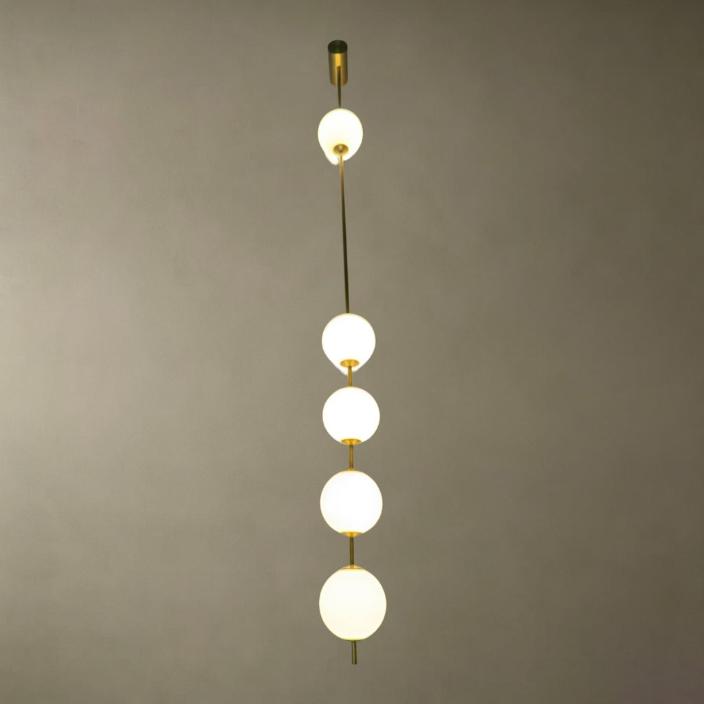 Linear Spherical Wall Lamp