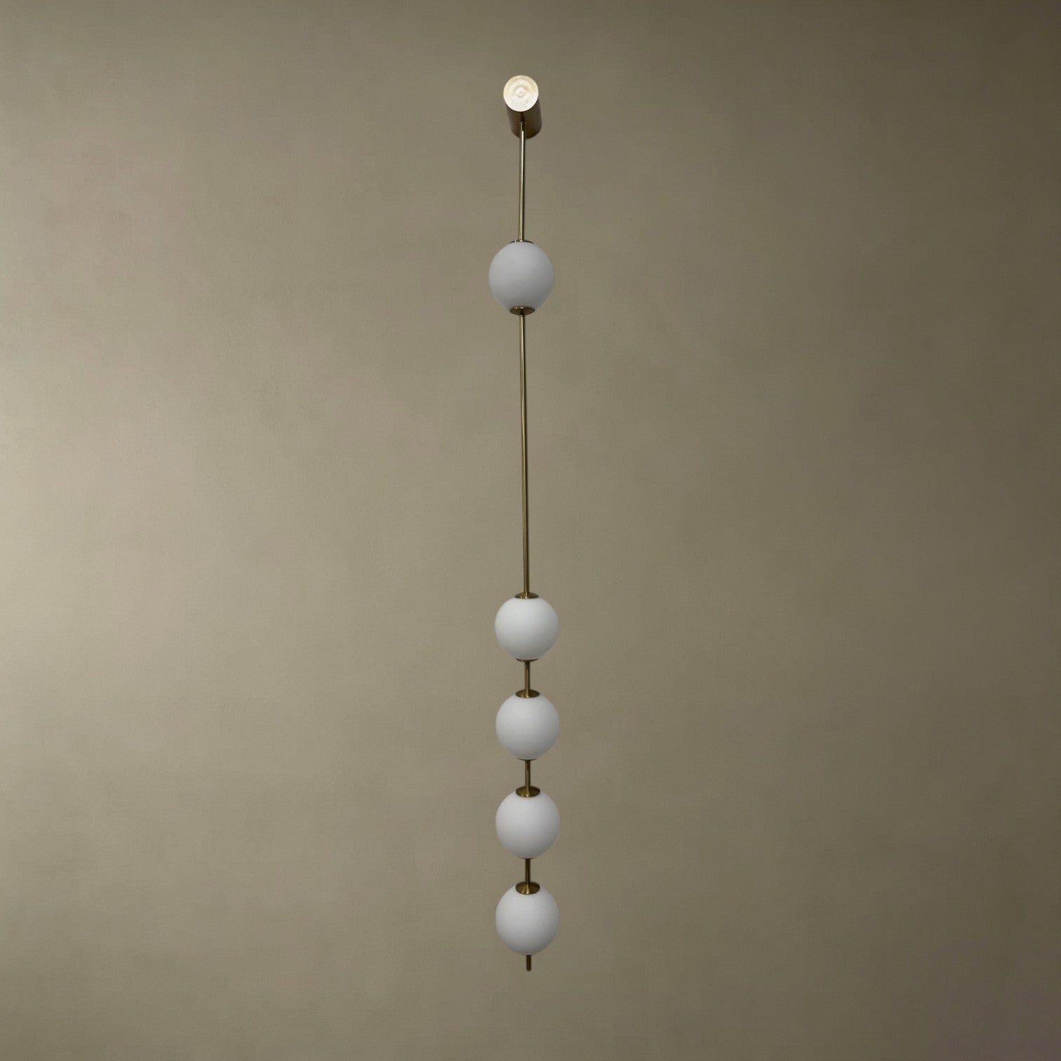 Linear Spherical Wall Lamp